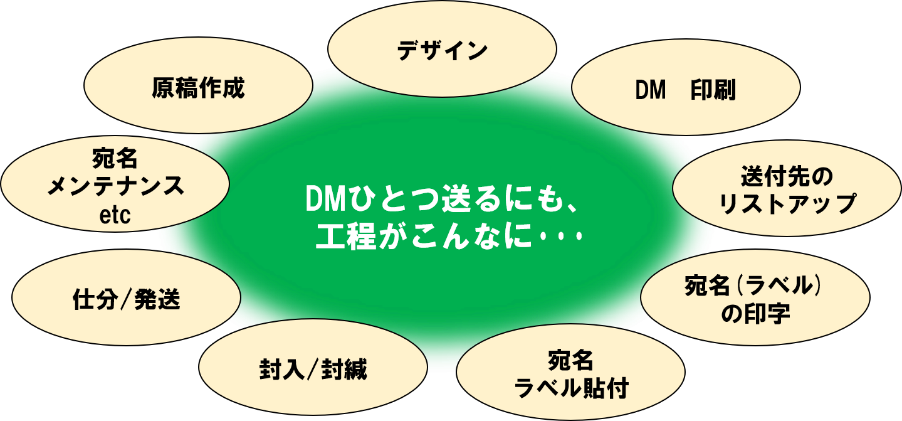 DMの工程